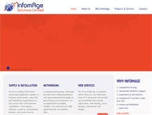 Tablet Screenshot of infomage.co.ke